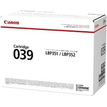 Canon Cartridge 039BK 0287C001  Тонер-картридж черный для i-SENSYS LBP351x/352x. Чёрный. 11 000 страниц. 