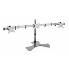 Cactus CS-VM-MP330S-AL серебристый Кронштейн для 3-х мониторов 15"-24" макс.8кг настольный наклон