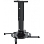 Cactus CS-VM-PR05M-BK черный Кронштейн для проектора макс.10кг настенный и потолочный поворот и наклон