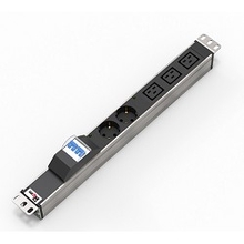 ЦМО Блок розеток Rem-32 с авт., инд., 2 Schuko, 3 IEC 60320 C19, 32А, алюм., 19", колодка (R-32-2S-3C19-A-I-440-K) ЦМО Блок розеток Rem-32 с авт., инд., 2 Schuko, 3 IEC 60320 C19, 32А, алюм., 19", колодка (R-32-2S-3C19-A-I-440-K)