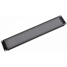 ЦМО Фальшпанель в шкаф 19" 1U перфорированная, цвет черный (ФП-1.4-9005)