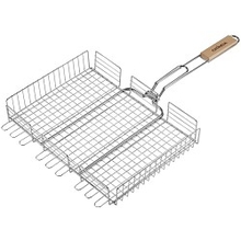 GRINDA Решетка-гриль "BARBECUE", объемная, нержавеющая сталь, 340х260мм [424732]