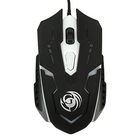 Мышь MGK-05U Dialog Gan-Kata - игровая, 4 кнопки + ролик прокрутки, USB, черная 