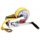 Лебедка ручная барабанная ЗУБР "ПРОФЕССИОНАЛ", тяговая, ленточная, 0,9т, 10м [43115-0.9]