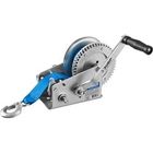 ЗУБР Лебедка ручная барабанная "ПРОФЕССИОНАЛ", тяговая, ленточная, 1,1т, 10м [43115-1.1]