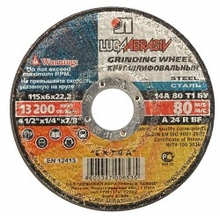 ЛУГА Круг шлифовальный абразивный по металлу, 230х6х22,23мм [3650-230-06]