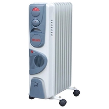 Ресанта ОМ-7НВ [67/3/10] Масляный радиатор { 1,9кВт с вентилятором, 330?240?630, 7секций, 8,3кг }