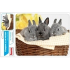 Коврик для мыши Buro BU-M40092 рисунок/кролики [291852]