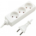 СТАРТ (4607175852708) Удлинитель  3 розетки. C/У S 3x3. Заземления нет. Длина провода 3,0 м.