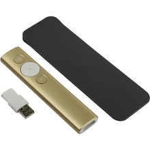 910-004862 Logitech Пульт Spotlight™ Presentation Remote - GOLD - 2.4GHZ/BT - EMEA