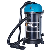 Bort BSS-1630-SmartAir Пылесос строительный [91272294] { 1600 Вт, вместимость 30 л, 45 л/сек, 7 кг, набор аксессуаров 7 шт }