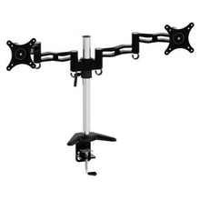 Cactus CS-VM-D08-AL серебристый Кронштейн для 2-х мониторов 13"-27" макс.8кг настольный поворот и наклон Cactus CS-VM-D08-AL серебристый Кронштейн для 2-х мониторов 13"-27" макс.8кг настольный поворот и наклон