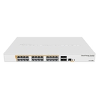 MikroTik CRS328-24P-4S+RM Коммутатор с поддержкой PoE, 802.3af/at, 4 SFP/SFP+, 24 x 1000Mbit