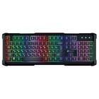 Oklick 717G черный/серый USB Multimedia LED [476395]