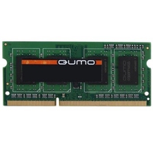 QUMO DDR3 SODIMM 4GB QUM3S-4G1600K11L PC3-12800, 1600MHz QUMO DDR3 SODIMM 4GB QUM3S-4G1600K11L PC3-12800, 1600MHz