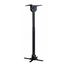 Wize WPC-B черный {Потолочные, Макс. крепежное расстояние 260х260, макс. вес нагрузки 12 кг, Наклон,поворот °+/-15, расстояние от стены/ потолка 61-96 см}