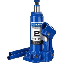 ЗУБР Профессионал Домкрат гидравлический бутылочный T50, 2т, 180-347мм, [43060-2_z01]