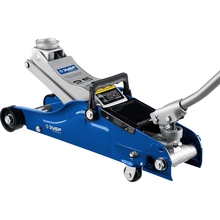 ЗУБР Профессионал Домкрат гидравлический подкатной T65, 2,5т, 90-360мм, [43057-2.5]