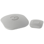 ЭРА Б0017748 Звонок беспроводной BIONIC White {6 мелодий, регулятор громкости, радиус 100м, кнопка IP44}