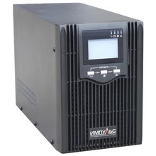 Импульс ИБП Юниор ПРО 1000 {1000 ВА/800 Вт, LCD, USB, RJ-45/RJ-11, слот для SNMP, АКБ 2х7Ач, IEC-C13 + SCHUKOx2},черный {00-КБ002710}