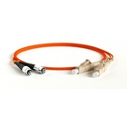 Hyperline FC-D2-50-FC/­PR-LC/­PR-H-3M-LSZH-OR Патч-корд волоконно-оптический (шнур) MM 50/­125, FC-LC, 2.0 мм, duplex, LSZH, 3 м