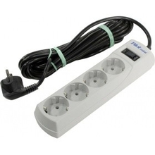 ZIS Сетевой фильтр Pilot mini {4 розетки, с заземлением} 7 м