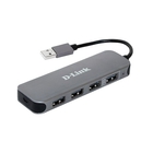 D-Link DUB-H4/D1A/E1A Компактный концентратор с 4 портами USB 2.0
