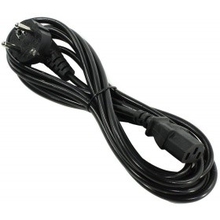 Aopen (ACE021-3M) Кабель компьютер-розетка 3 метра 220V (EURO) <VDE> 3G*0,5mm2