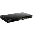 D-Link DMS-1100-10TP/A1A Настраиваемый коммутатор с 8 портами 100/1000/2.5GBase-T и 2 портами 10GBase-X SFP+ (8 портов с поддержкой PoE 802.3af/at (30 Вт), PoE - бюджет 240 Вт)