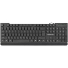 Defender Element HB-190 USB RU [45190] {Клавиатура проводная },черный,полноразмерная 