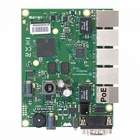 MikroTik RB450Gx4 Плата для роутеров, 716 МГц (4 ядра), 5х 1G RJ45, microSD, RS232