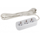 ЭРА Б0035750 Удлинитель UX-3e-3m с заземлением 3 гнезда 3 м {ABS-пластик, 3х0,75 мм2}