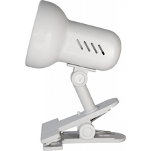 Camelion H-035 С01 белый (Светильник прищепка, метал.,220В, 60Вт)