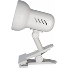Camelion H-035 С01 белый (Светильник прищепка, метал.,220В, 60Вт) Camelion H-035 С01 белый (Светильник прищепка, метал.,220В, 60Вт)
