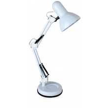 Camelion KD-313 C01 белый (Светильник настольный,230V 60W, E27) Camelion KD-313 C01 белый (Светильник настольный,230V 60W, E27)