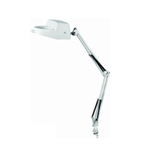 Camelion KD-350 С01 Белый, с увелич.стеклом (Светильник настольный 230В, 60Вт, ЛОН)