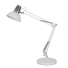 Camelion KD-431A  С71  Белый + хром (Светильник настольный Berlin, 1х E27, 40Вт, 230В, металл)