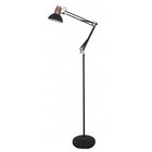 Camelion KD-431F  С62  черный + медь (Светильник напольный Berlin, 1х E27, 40Вт, 230В, металл)