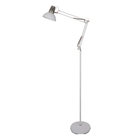Camelion KD-431F  С71  Белый + хром (Светильник напольный Berlin, 1х E27, 40Вт, 230В, металл)