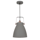 Camelion PL-428L  С73  серый + медь (Светильник подвесной New York,  1х E27, 60Вт, 230В, металл)