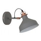 Camelion WML-425  С73  серый + медь (Светильник настенный Amsterdam,1х E27, 40Вт, 230В, металл)