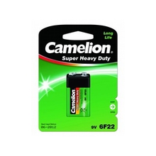 Camelion  6F22 BL-1 (6F22-BP1G, батарейка,9В) (1 шт. в уп-ке) 