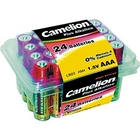 Camelion  LR03 Plus Alkaline PB-24 (LR03-PB24, батарейка,1.5В) (24 шт. в уп-ке)