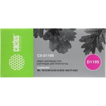 CACTUS MLT-D119S Картридж для Samsung ML-1610/1615/1620/1625/2010/2015/2020/2510/2570/257 (2000стр.) чёрный CACTUS MLT-D119S Картридж для Samsung ML-1610/1615/1620/1625/2010/2015/2020/2510/2570/257 (2000стр.) чёрный