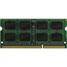 QUMO DDR3 SODIMM 8GB QUM3S-8G1600C11L PC3-12800, 1600MHz QUMO DDR3 SODIMM 8GB QUM3S-8G1600C11L PC3-12800, 1600MHz