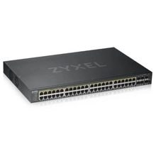 ZYXEL GS192048HPV2-EU0101F Гибридный Smart PoE+ коммутатор NebulaFlex GS1920-48HPv2, 44xGE PoE+, 4xCombo (SFP/RJ-45 PoE+), 2xSFP, бюджет PoE 375 Вт, автономное/облачное управление ZYXEL GS192048HPV2-EU0101F Гибридный Smart PoE+ коммутатор NebulaFlex GS1920-48HPv2, 44xGE PoE+, 4xCombo (SFP/RJ-45 PoE+), 2xSFP, бюджет PoE 375 Вт, автономное/облачное управление