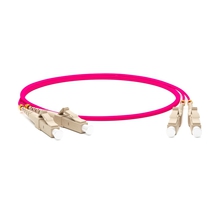 Hyperline FC-D2-504-LC/­PR-LC/­PR-H-15M-LSZH-MG Патч-корд волоконно-оптический (шнур) MM 50/­125(OM4), LC-LC, duplex, 10G/­40G, LSZH, 15 м