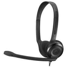 SENNHEISER PC 5 CHAT черный {42-17000 Гц, 32 ?, 1 x 3,5 мм, 95 дБ SPL @ 1 кГц, 1В RMS, 90–15.000 Hz}