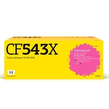 T2 CF543X Картридж для HP Color LaserJet Pro M254/M280/M281 (2500 стр.) пурпурный, с чипом