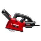 ЗУБР [ЗШ-30-1200 Т] Штроборез (бороздодел) { макс. глубина паза 30 мм, 125 мм, пылезащита, подключение пылесоса, защита от перегрузки, 1200 Вт }